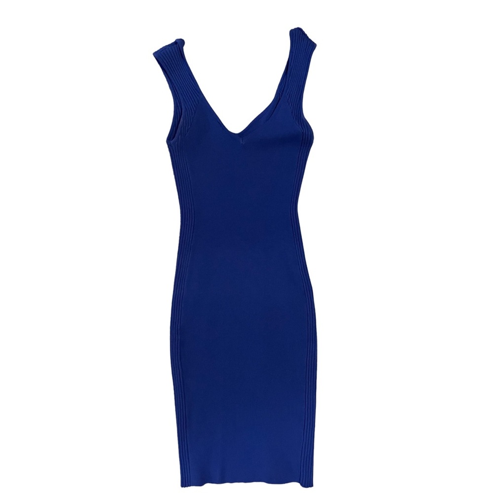 Royal Blue Sweater Dress